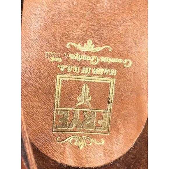 Frye Bowery Chukka Waxed Suede Brown Chukka Boots Mn’s Size 9.5M main image 7